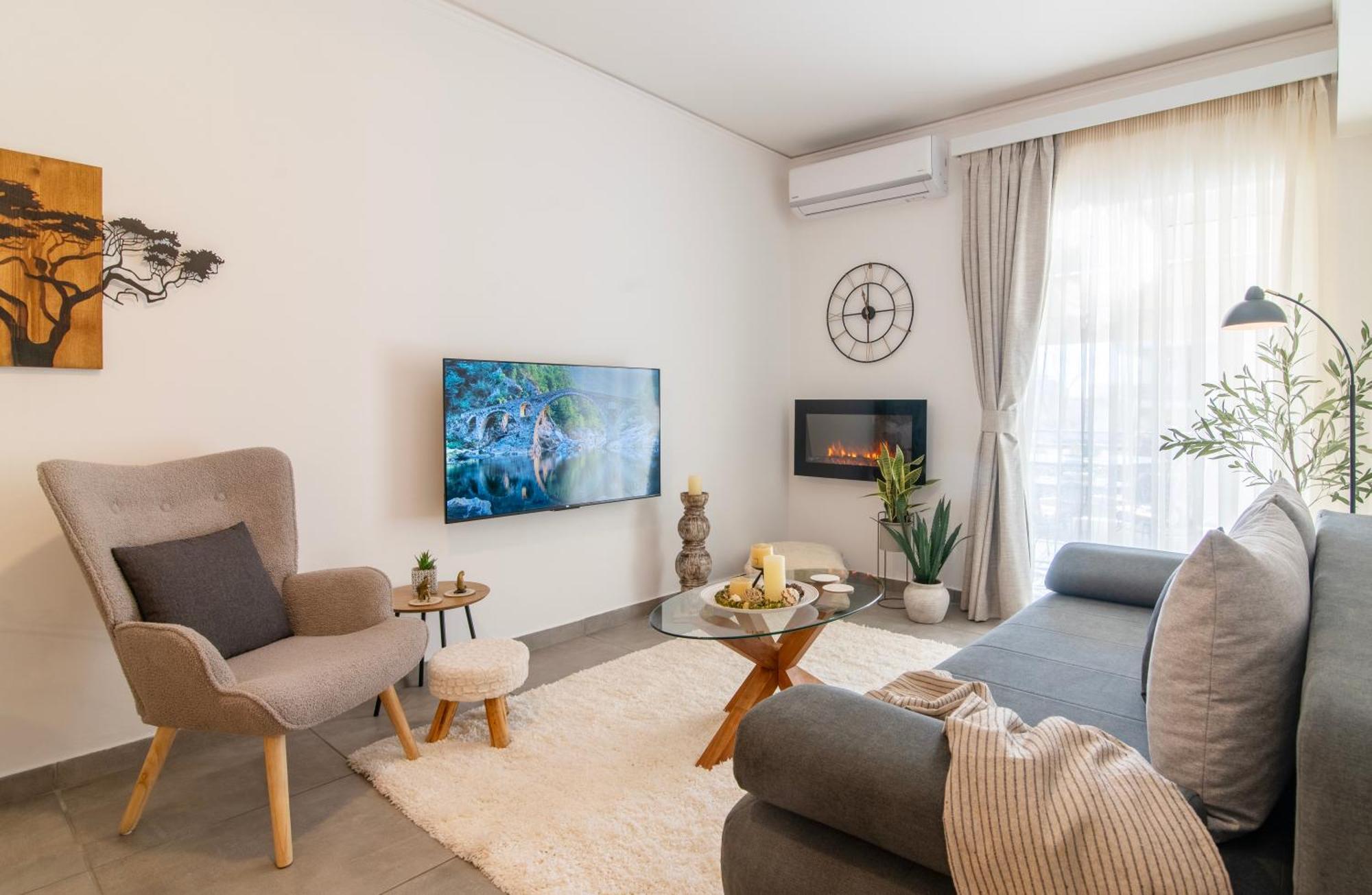 Michael'S Seaside Homely Apartment In Várkiza Exteriér fotografie